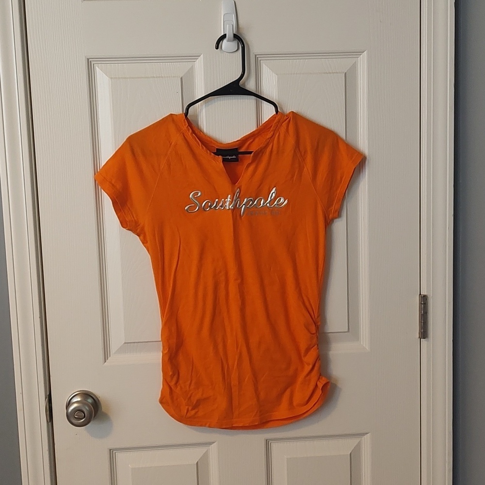 South Pole Short sleeve Ruched side tee